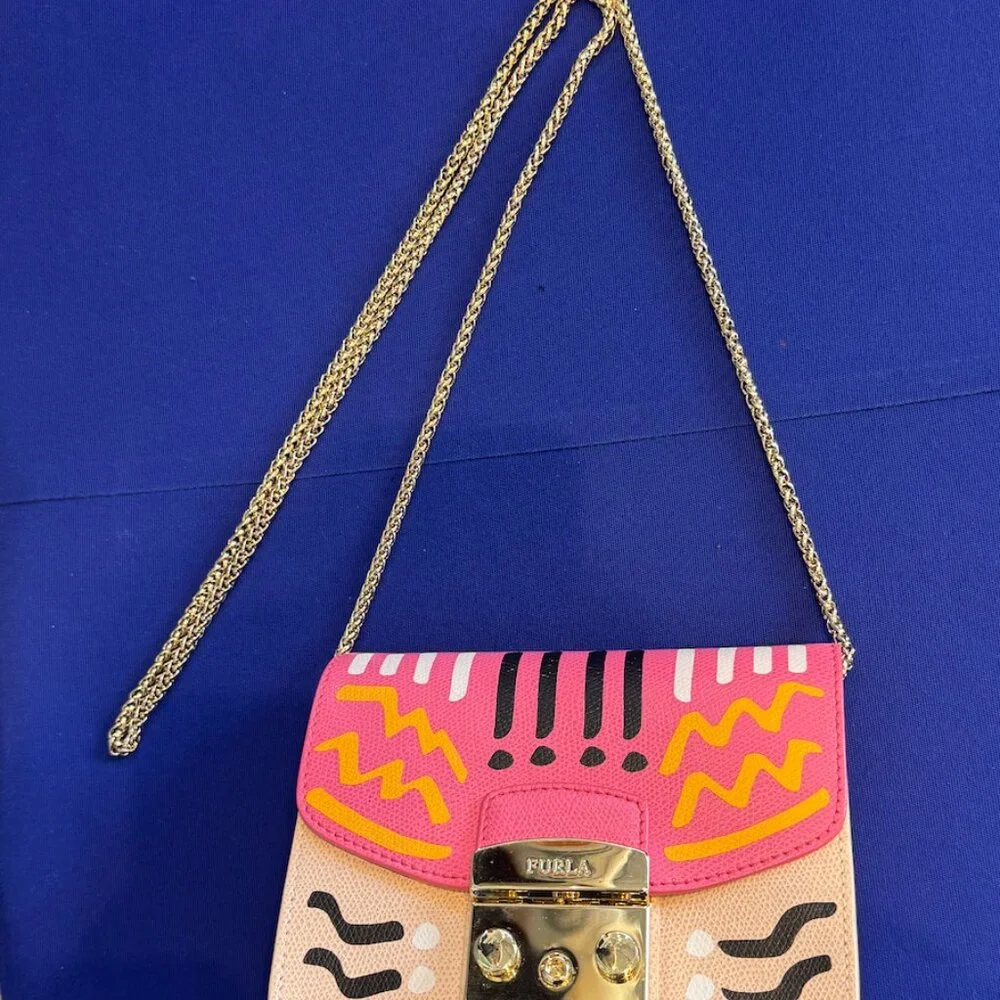 Furla Metropolis mini Bag RARE - Picture 6 of 8